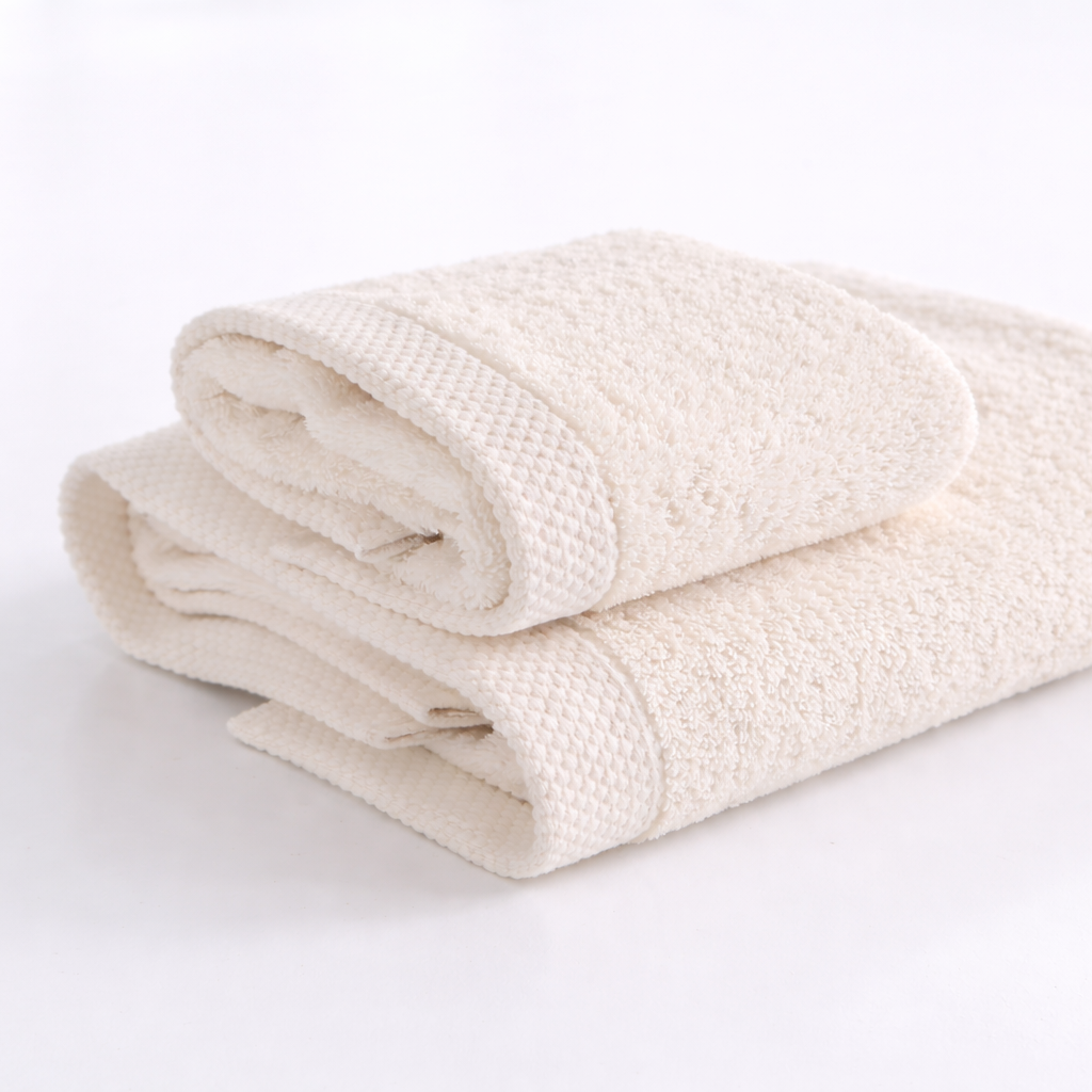 Asciugamano bagno cotone (viso+ospite) (550 gr/m²)