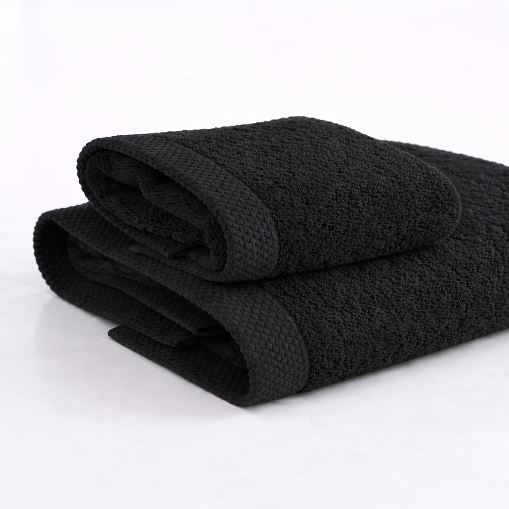 Asciugamano bagno cotone (viso+ospite) (550 gr/m²)