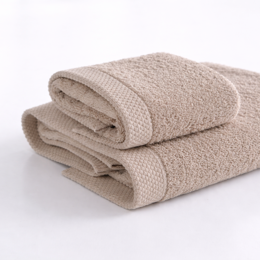 Asciugamano bagno cotone (viso+ospite) (550 gr/m²)