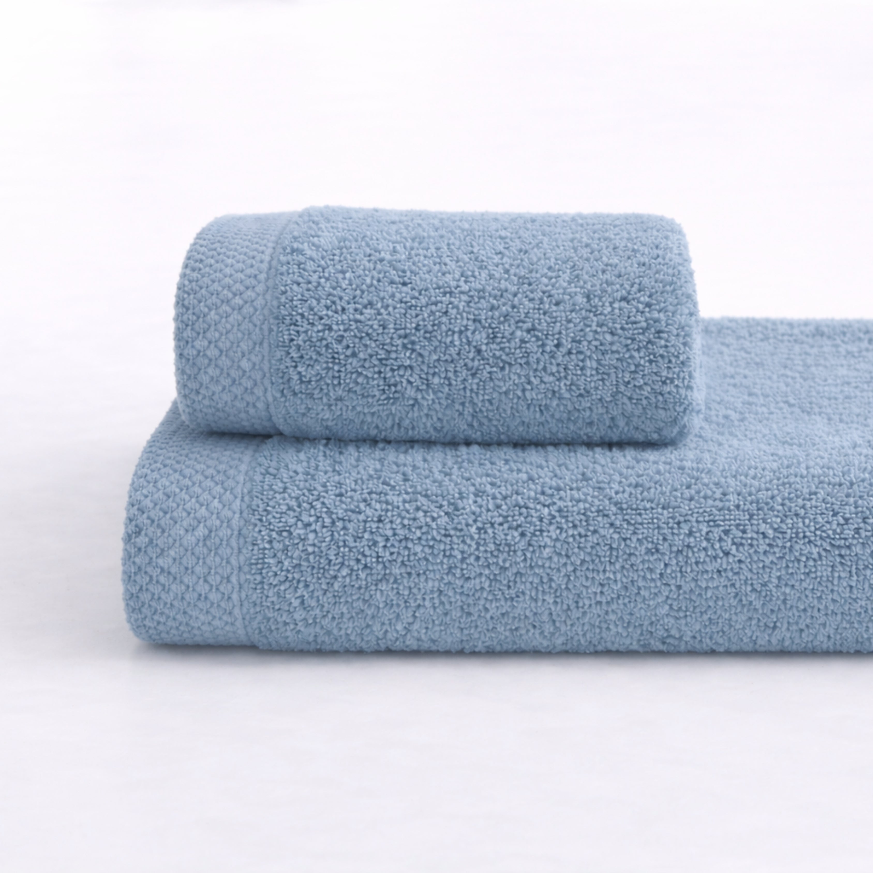 Asciugamano bagno cotone (viso+ospite) (550 gr/m²)