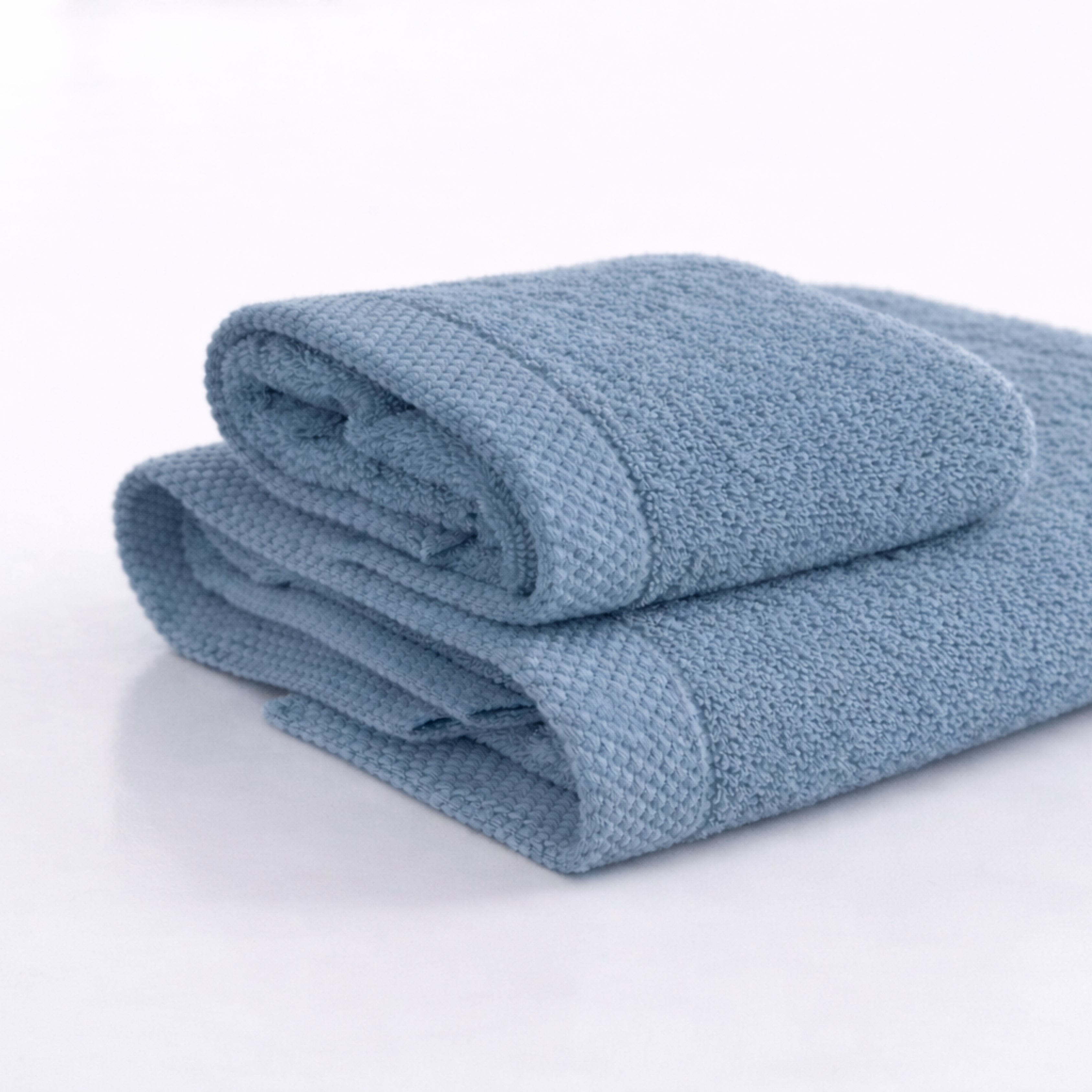 Asciugamano bagno cotone (viso+ospite) (550 gr/m²)