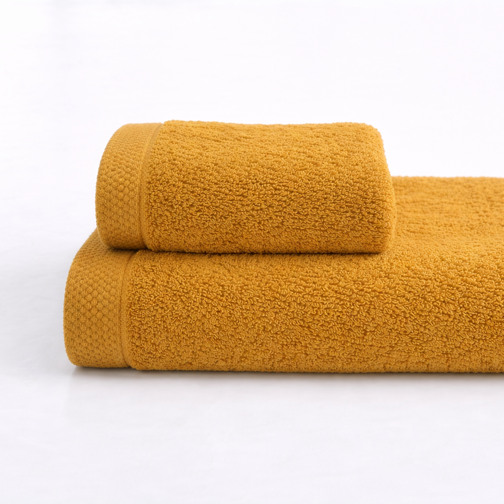 Asciugamano bagno cotone (viso+ospite) (550 gr/m²)