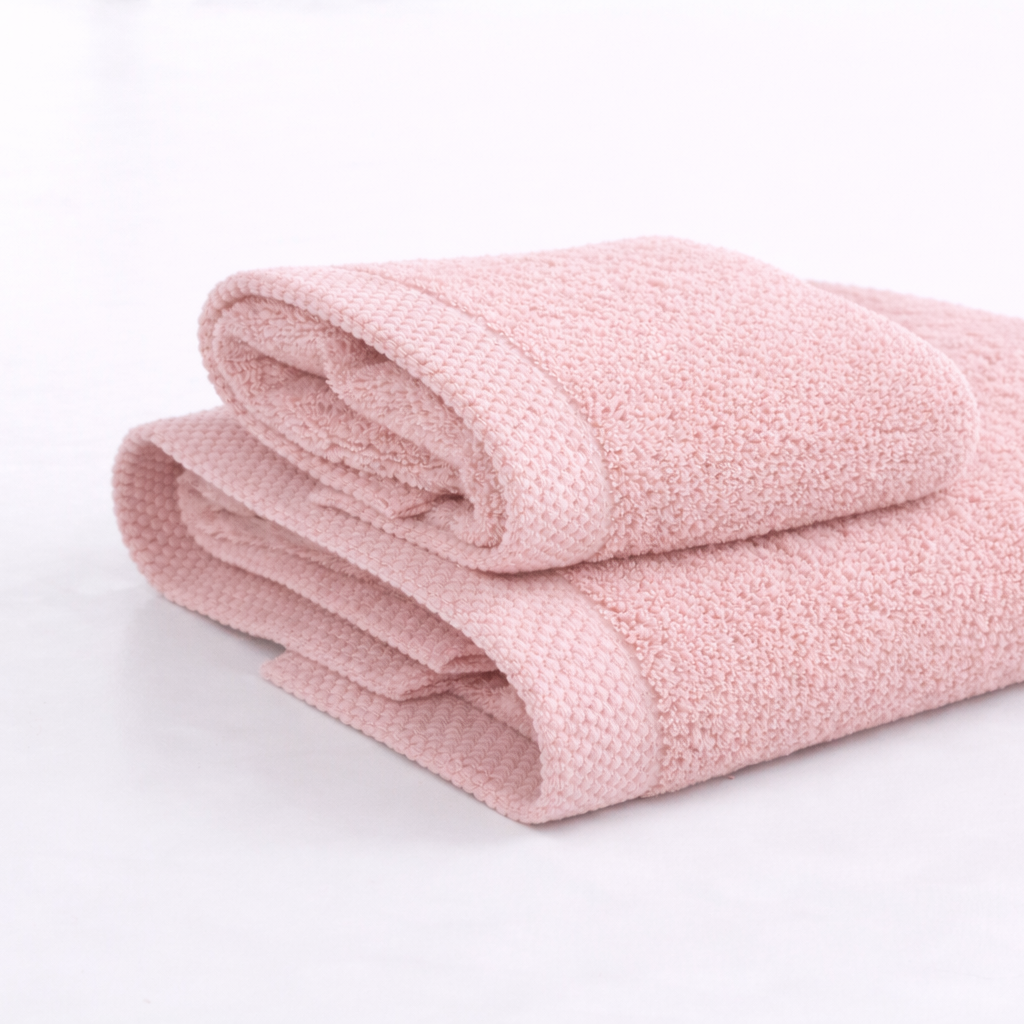 Asciugamano bagno cotone (viso+ospite) (550 gr/m²)