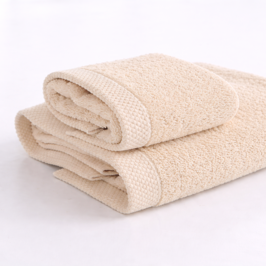 Asciugamano bagno cotone (viso+ospite) (550 gr/m²)